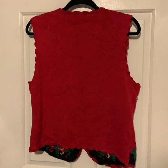 Work in Progress Christmas Sweater Vest AS IS - Picture 6 of 6